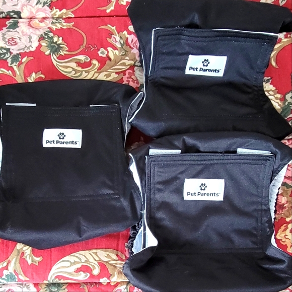 PET PARENTS 3 BUNDLE Belly Bands aka Diapers - Picture 1 of 3